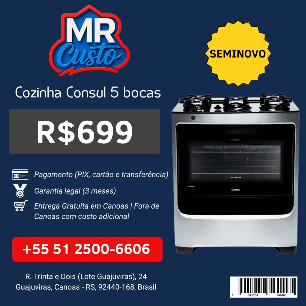 [COZINHA-CONSUL-LINHA-BRANCA-FOGOES] Cozinha - Consul