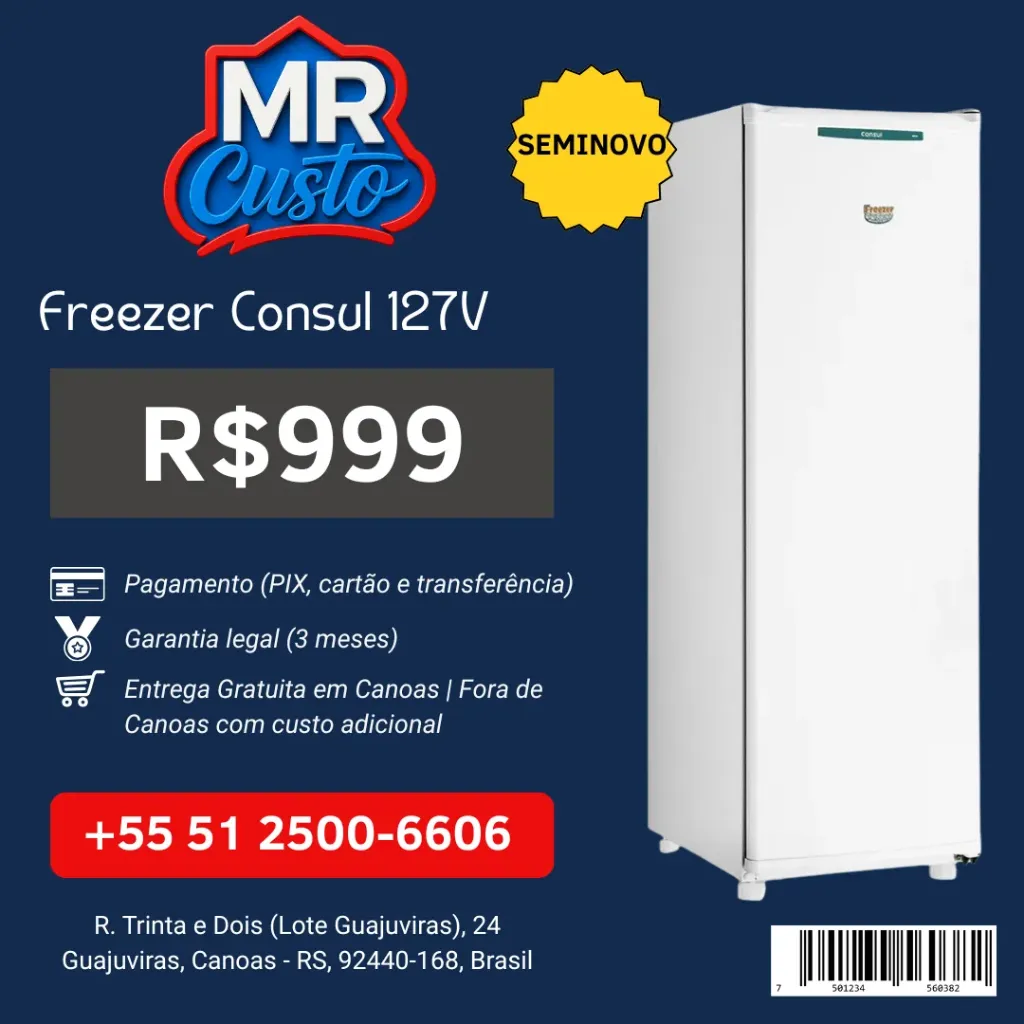[84000013] Freezer - Vertical Consul - 173L - CVC20