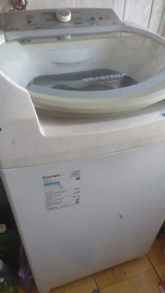 Maquina de Lavar - Brastemp BWL09BBANA40 9kg - 127V
